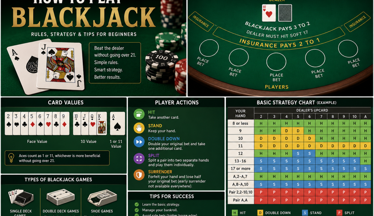how to play blackjack